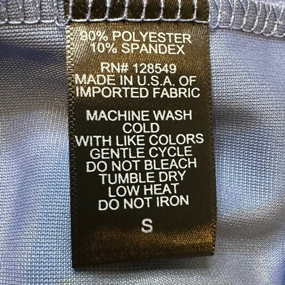 Aviator Nation Velour‎ Zip Hoodie Lightning Bolt Blue Rare Small - Picture 9 of 10